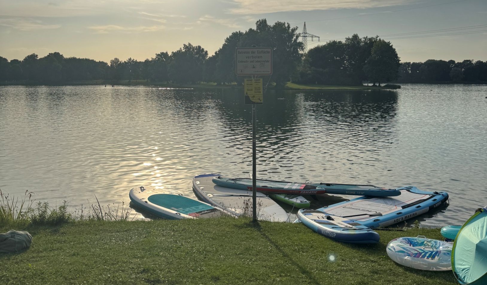 SUPs am See